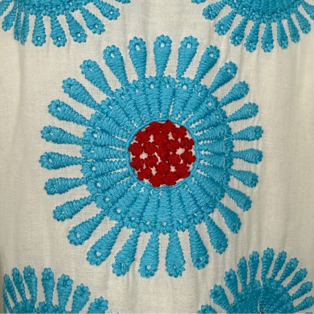 Frances Valentine Embroidered Aster Maxi Charming Caftan - Picture 6 of 8